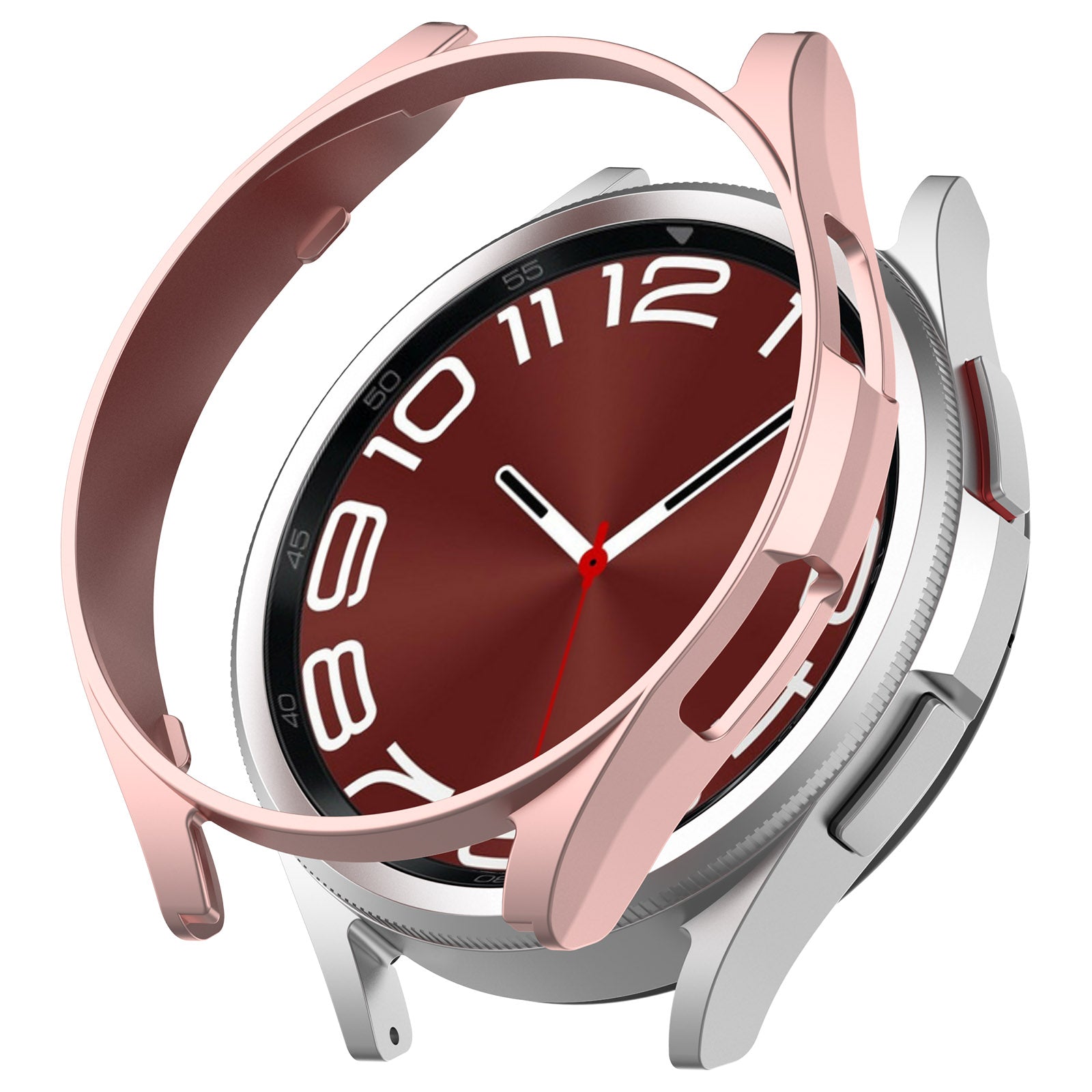 For Samsung Galaxy Watch6 Classic 47mm Protective Case Anti-Scratch Hollowed-out Hard PC Cover For Samsung Galaxy Watch6 Classic 47mm Protective Case Anti-Scratch Hollowed-out Hard PC Cover